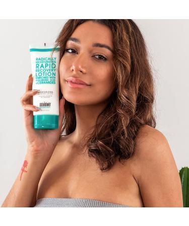 Minetan Radicalally Moisturizing Body Lotion | Rapid Recovery for Dry Skin | Hyaluronic Acid & Ceramides | 7 Fl OZ - Soft Plump Skin for Women & Men - Buy Online on GoSupps.com