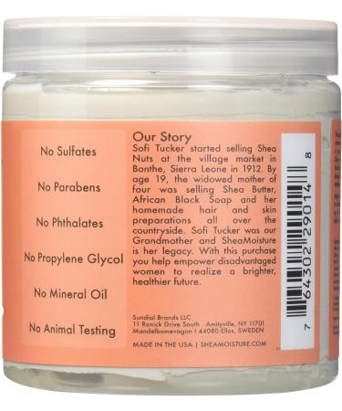 SheaMoisture Coconut & Hibiscus Radiance Mud Mask for Dull Skin - 6 oz (Pack of 1) - Buy Online on GoSupps.com