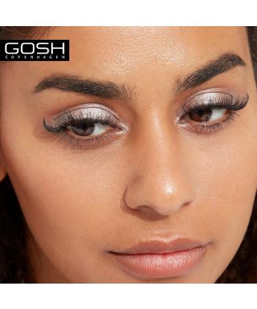 Gosh Forever Eye Shadow Pen - Waterproof Creamy Texture Metallic 001 Silver Rose - 8 Hour Wear Perfume-Free & Skin-Friendly | International Shipping - Buy Online on GoSupps.com