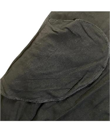 Kinrui Men's Lightweight Ruffle Shawl Collar Cardigan Cloak Overcoat - Black Large - Buy Online on GoSupps.com