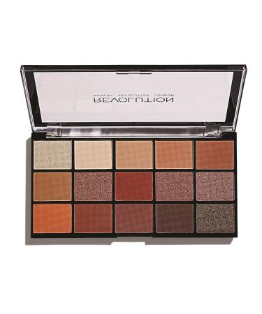 Makeup Revolution Reloaded Eyeshadow Palette - Iconic Fever 15 Shades | Multi-Coloured 16.5g - Shop Internationally! - Buy Online on GoSupps.com