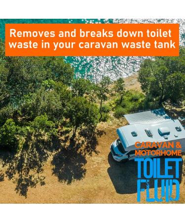 Ultima-Plus XP Caravan & Motorhome Blue Toilet Chemical Fluid Solution Cleaner - Eco-Friendly Formaldehyde Free - Up to 20 Treatments - (2 Litres) - Buy Online on GoSupps.com