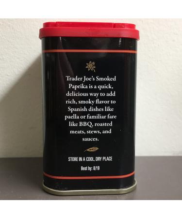 Trader Joe's Smoked Paprika: Rich and Flavorful Spice for Gourmet Cooking - Buy Online on GoSupps.com