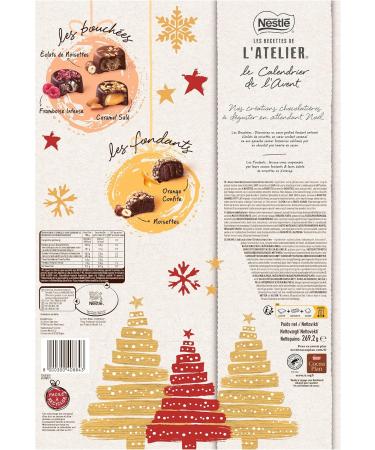 Nestl Les Recettes de l'Atelier - Advent Calendar - 269.2g - Buy Online on GoSupps.com