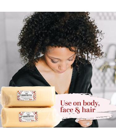 Buy Better Shea Butter Raw Mango Butter 10 lb - 100% Pure & Hexane-Free for Soap Body Butter Lotion & More - Buy Online on GoSupps.com