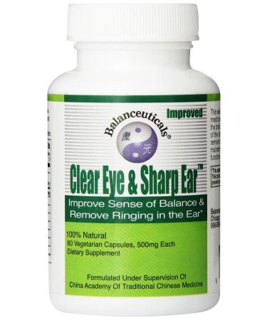 Balanceuticals Clear Eye & Sharp Ear 500 mg 60 Vegetarian Capsules