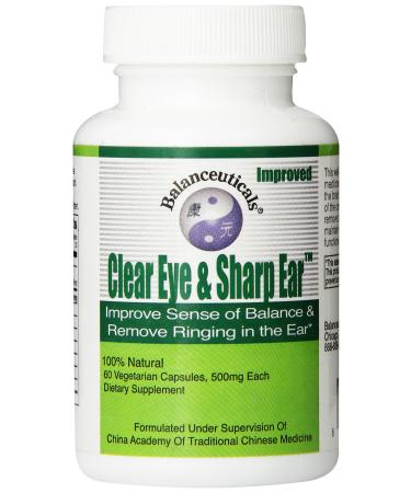 Balanceuticals Clear Eye & Sharp Ear 500 mg 60 Vegetarian Capsules - Buy Online on GoSupps.com
