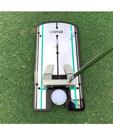 UDPARSCO Golf Putting Alignment Mirror - Portable Practice Trainer | Putting Training Aid - 12 x 6 Inches - Buy Online on GoSupps.com