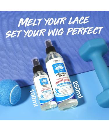 EBIN NEW YORK Wonder Bond Melt Spray Sports Edition 3.38oz/100ml | Maximum Hold | Rosemary Mint Infused | No Residue | Long-Lasting Water-Resistant | Protects Edges Undetectable Look - Buy Online on GoSupps.com