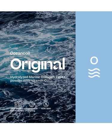 Marine Collagen with Vitamin C | Hydrolyzed Peptides | Essential Amino Acids for Skin Nails Hair Tendons and Ligaments | Collagen Powder | Neutral Flavor 305g | 60 Doses - Buy Online on GoSupps.com