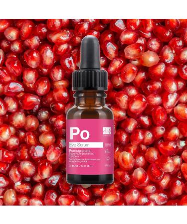 Pomegranate Superfood Brightening Eye Serum 15ml - Natural Antioxidant for Radiant Skin | Shop Internationally - Buy Online on GoSupps.com