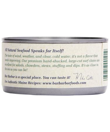 Bar Harbor Chopped Clams - 6.5 oz (12 Pack) | Premium Quality Seafood - Buy Online on GoSupps.com