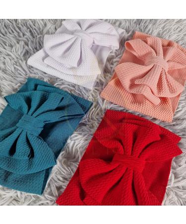 ROYAL ICON Baby Headbands for Girls - Soft & Comfortable Baby Bows (Pattern 9) - Buy Online on GoSupps.com