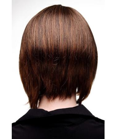 WIG ME UP Brown Bob Wig with Bangs - 30 cm Short Hair Style - 49023-2T30 - International Shipping Available - Buy Online on GoSupps.com