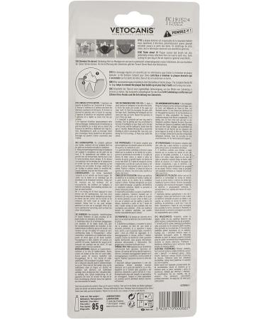 Vetocanis Bio00068 Dental Care Set for Dogs - Toothbrush Toothpaste & Massage Brush Biscuit Flavor - 1 Pack for Fresh Breath & Healthy Teeth - Buy Online on GoSupps.com