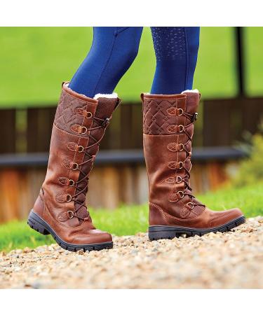 Dublin Fleet Boots 9 Red/Brown - Stylish and Durable Footwear - Buy Online on GoSupps.com