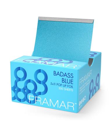 Framar Blue Pop Up Hair Foil, Aluminum Foil Sheets, Hair Foils For Highlighting - 500 Foil Sheets