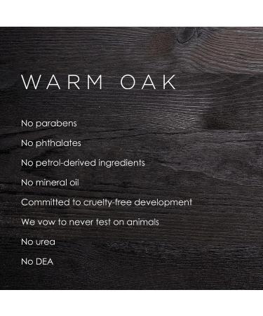 Gilchrist & Soames Warm Oak Hand Wash - 9oz - Natural Essential Oils - All Skin Types - Paraben, Sulfate, and Phthalate-Free - Buy Online on GoSupps.com