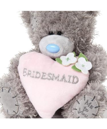 Me To You Bridesmaid Love Heart Tatty Teddy Bear Gift - Blue/Grey/Pink/White - Buy Online on GoSupps.com