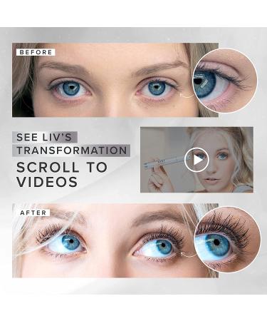 LashForce Eyelash Growth Serum (8ml) - NYK1 Eyelash & Eyebrow Growth Serum for Thicker, Longer Natural Lashes - Buy Online on GoSupps.com