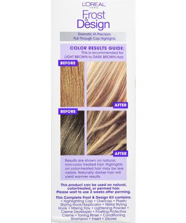 L'Oreal Paris Frost and Design Caramel Hair Highlighting Kit - 1 Count - Buy Online on GoSupps.com