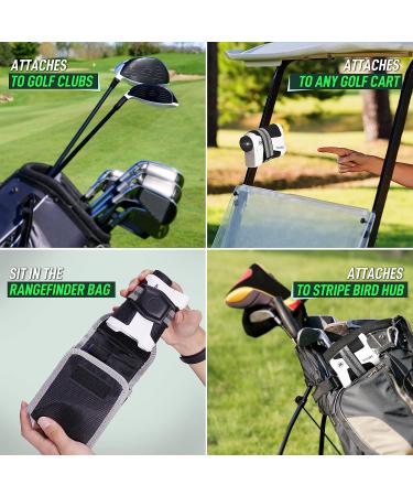 Gaialoop Universal Golf Rangefinder Magnetic Holder Mount - Adjustable Strap for Golf Cart - Strong Magnet Attachment - Buy Online on GoSupps.com