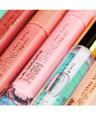 L.A. COLORS High Shine Shea Butter Lip Gloss Baby Cakes 0.14 Ounce - Pack of 1 - Buy Online on GoSupps.com