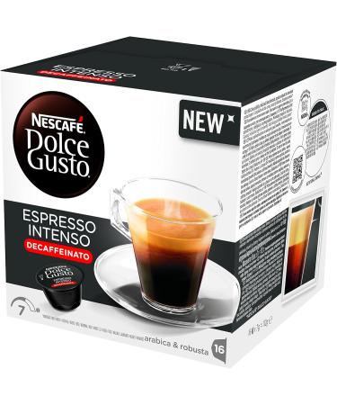 Nescafe NESCAF Dolce Gusto Espresso Intenso Decaffeinato Decaffeinato Espresso Coffee 16 Capsules (16 Cups) - Pack of 3  - Buy Online on GoSupps.com
