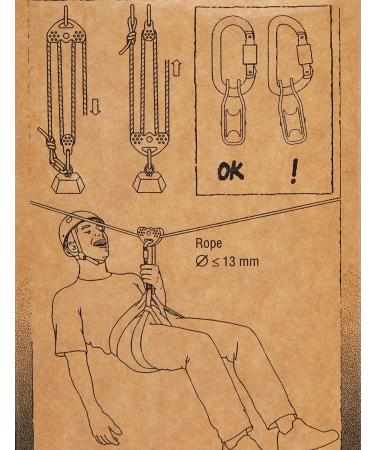 Petzl Roll Tandem Red - High-Performance Tandem Pulley for International Shipping | Buy Now - Buy Online on GoSupps.com