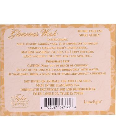 Buy Tyler Candle Company Limelight Glamorous Wash 32oz - Premium Fine Laundry Detergent for Elegant Laundry Care - International Shipping Available - Buy Online on GoSupps.com