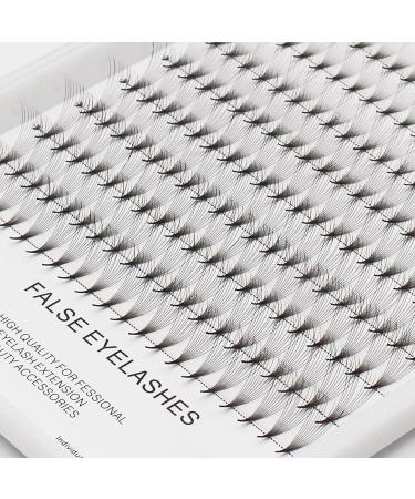 Large 10D D Curl Premade Fans - Mixed Length Volume Lashes (12-16mm) | Synthetic Mink Eyelash Extensions - Buy Online on GoSupps.com