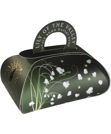 The English Soap Company Large Gift Bag Bath Soap Lily of the Valley 260g