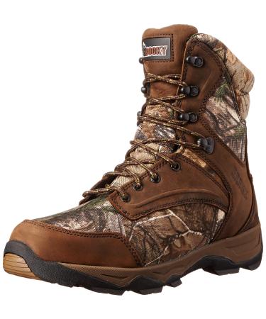 Rocky Men's 8 Inch Retraction 800G Hunting Boot 9.5 Wide Realtree Xtra