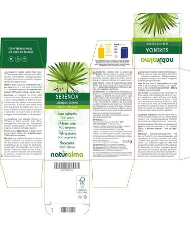 Buy Saw Palmetto (Serenoa Repens) 150g | 300 Vegan Tablets | Natural Dietary Supplement for Wellness - Buy Online on GoSupps.com