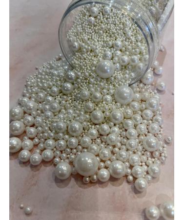 Shimmer White Sugar Sprinkles (Mix)