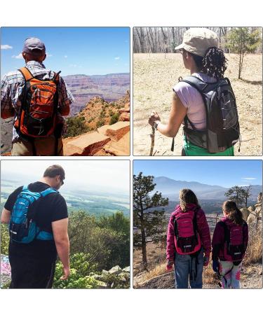 MIRACOL Hydration Backpack with 2L Water Bladder Insulated Water Backpack Perfect Pack for Running Hiking Cycling Camping Charcoal Grey - Buy Online on GoSupps.com