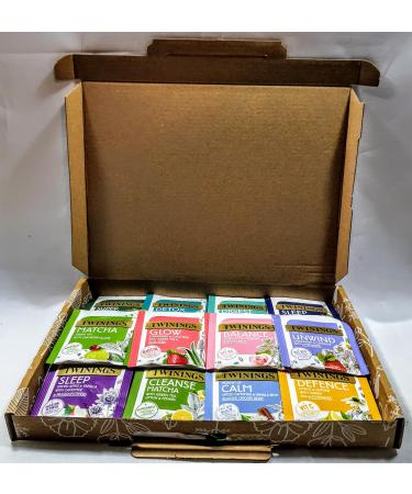 Twinings Superblends Assortment Gift Set. 26 Foil Wrapped Envelopes.Twinings Superblends Selection