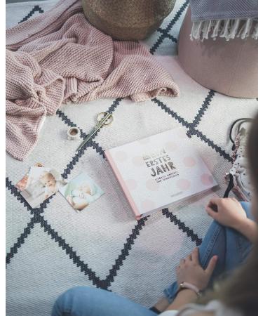 My First Year Baby Album for Girls | Capture Beautiful Moments & Memories | Perfect Gift - Buy Online on GoSupps.com