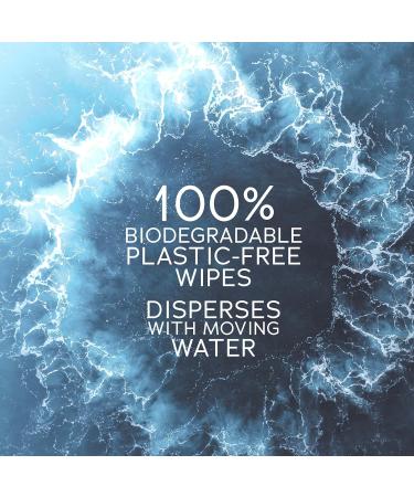 Dymacare Flushable Toilet Towels - Biodegradable Dermatologically Tested 24 Towels per Pack (10 Packs) - Buy Online on GoSupps.com