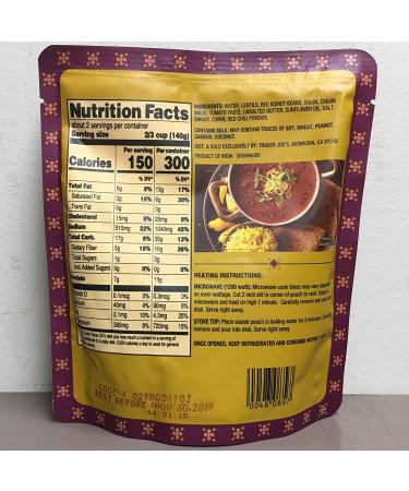 Trader Joe's Madras Lentil - 10 Oz. (5-pack) - Buy Online on GoSupps.com