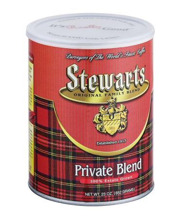 Stewart's Original Family Blend Private Blend Coffee 23oz - Pack of 6 | Premium Quality - Buy Online on GoSupps.com