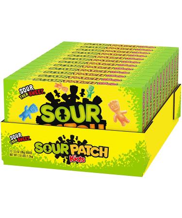 SOUR PATCH KIDS Original Soft & Chewy Candy  Halloween Candy  12 - 3.5 oz Boxes Sour Patch Original - Buy Online on GoSupps.com