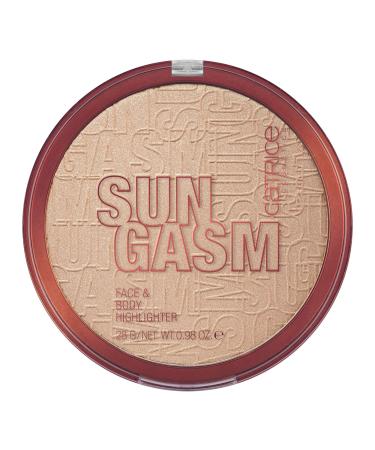 Catrice | SUNGASM Face & Body Highlighter | Jumbo Sized, Silky Soft Powder With Light Reflecting Pigments | For All Skintones | Vegan, Paraben Free, Oil Free | Cruelty Free
