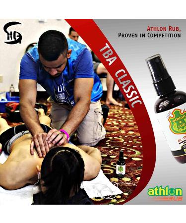 Plant-Based Athlon Rub Muscle Rub 3.4oz - Thai Oil Liniment for Muscle Activation and Recovery - Travel Size for Athletes - Buy Online on GoSupps.com
