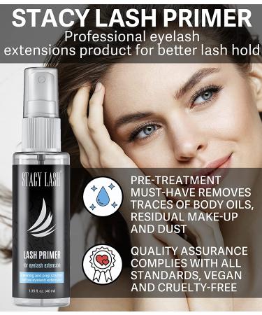 Stacy Lash Eyelash Extension Primer/Cleanser 1.35fl.oz/40ml - Protein Oil Remover for Stronger Adhesive Bonding Power - Pretreatment for Semi Permanent Extensions - Buy Online on GoSupps.com