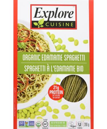 EXPLORE CUISINE Organic Edamame Spaghetti 6 Count