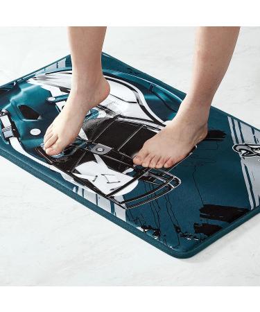 Cathay Sports NFL Philadelphia Eagles Memory Foam Bath Mat - 20x30 | Slip-Resistant - Buy Online on GoSupps.com