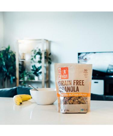 Caveman Foods Grain Free Granola - Almond Butter Crunch 7 oz | Healthy Snack Options - Buy Online on GoSupps.com