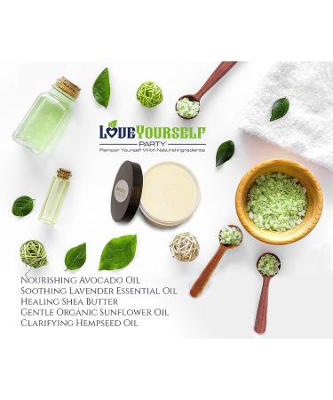 Love Yourself Party Natural Face Cream with Hemp, Frankincense, Evening Primrose Oil, and Avocado - Anti-Aging Moisturizer for Wrinkles - Buy Online on GoSupps.com