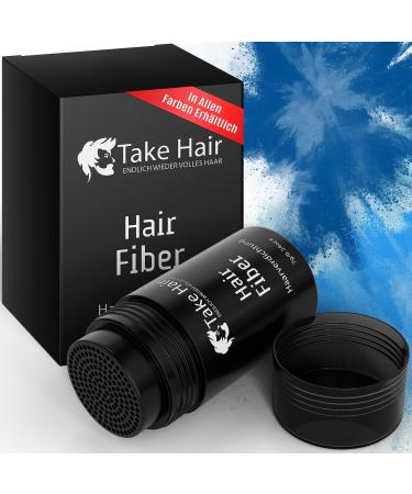 Take Hair I Scatter Hair for Men - Rain and Wind Resistant - 7g - Bulk Hair for Thickening Hair - Powder for Hair Loss and Thinning Hair - Dark Brown